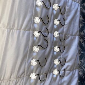 Shower curtain hooks